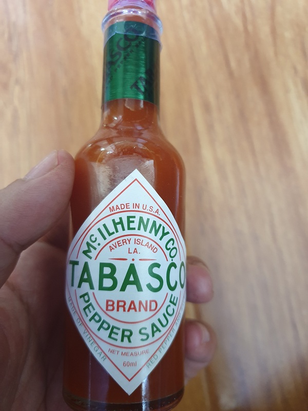 Sốt ớt đỏ hiệu Tabasco 60ml