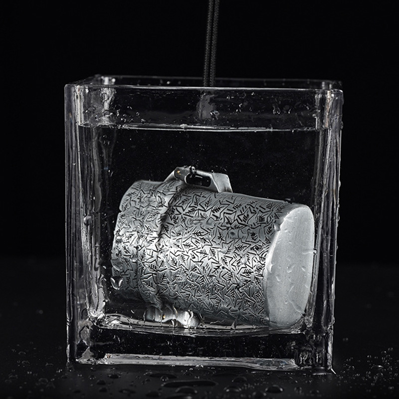 Hộp Đựng Thuốc Đồng Thau Có Dây Đeo