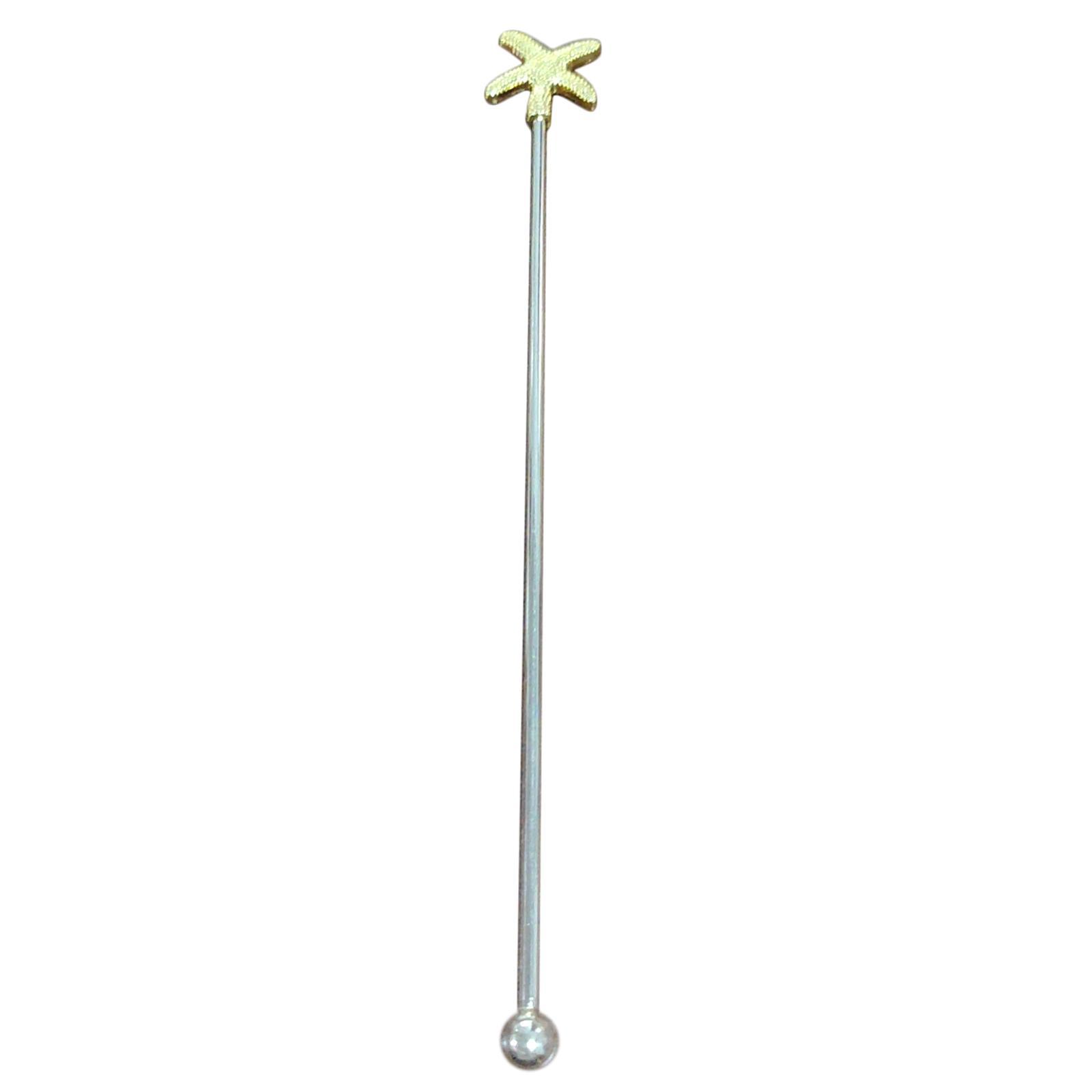 2x 8inch Stainless Steel Mixing Spoon Bar Drink Cocktail Shaker Bar Tool