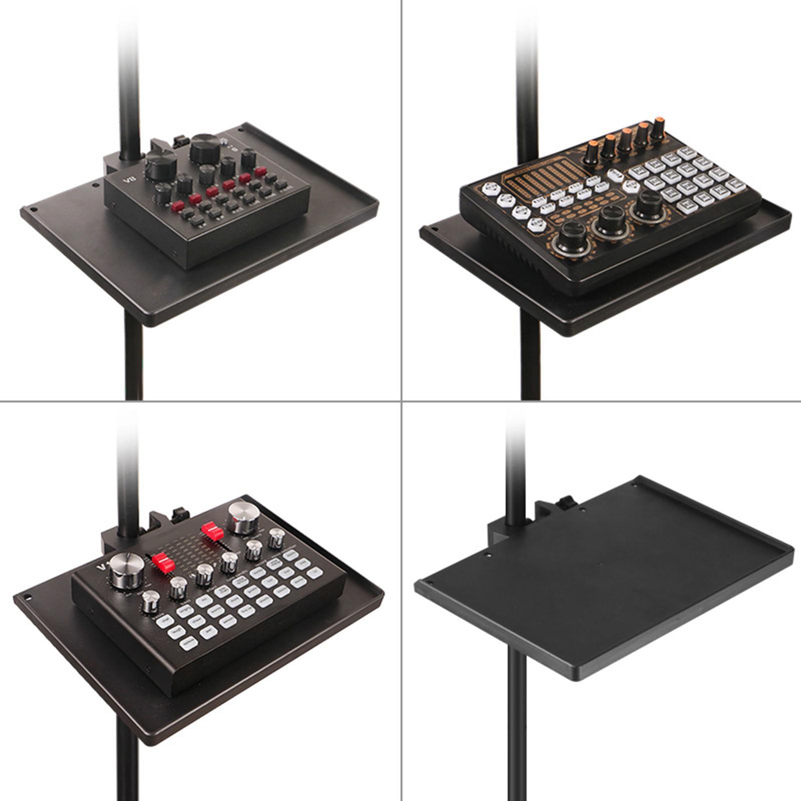 Microphone Stand Sound Card Tray Bracket S