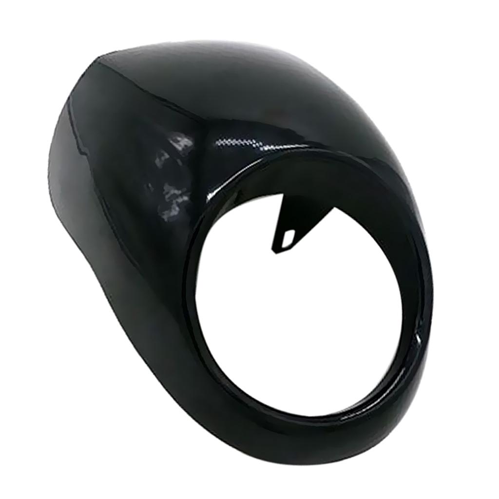Black Front Headlight Fairing Screen For Harley Sportster 883 XL1200 2004-2014