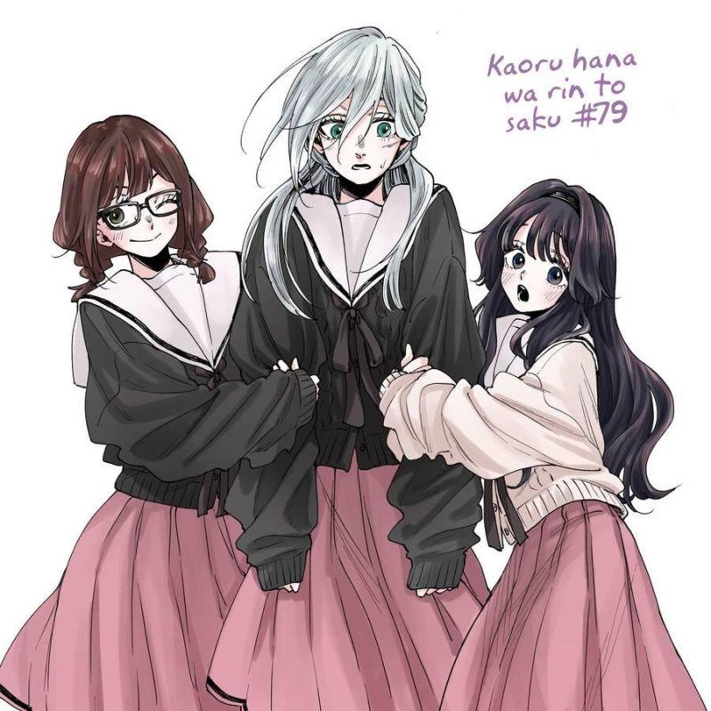 the fragrant flower blooms with dignity - kaoru hana wa rin to saku chapter 79 23