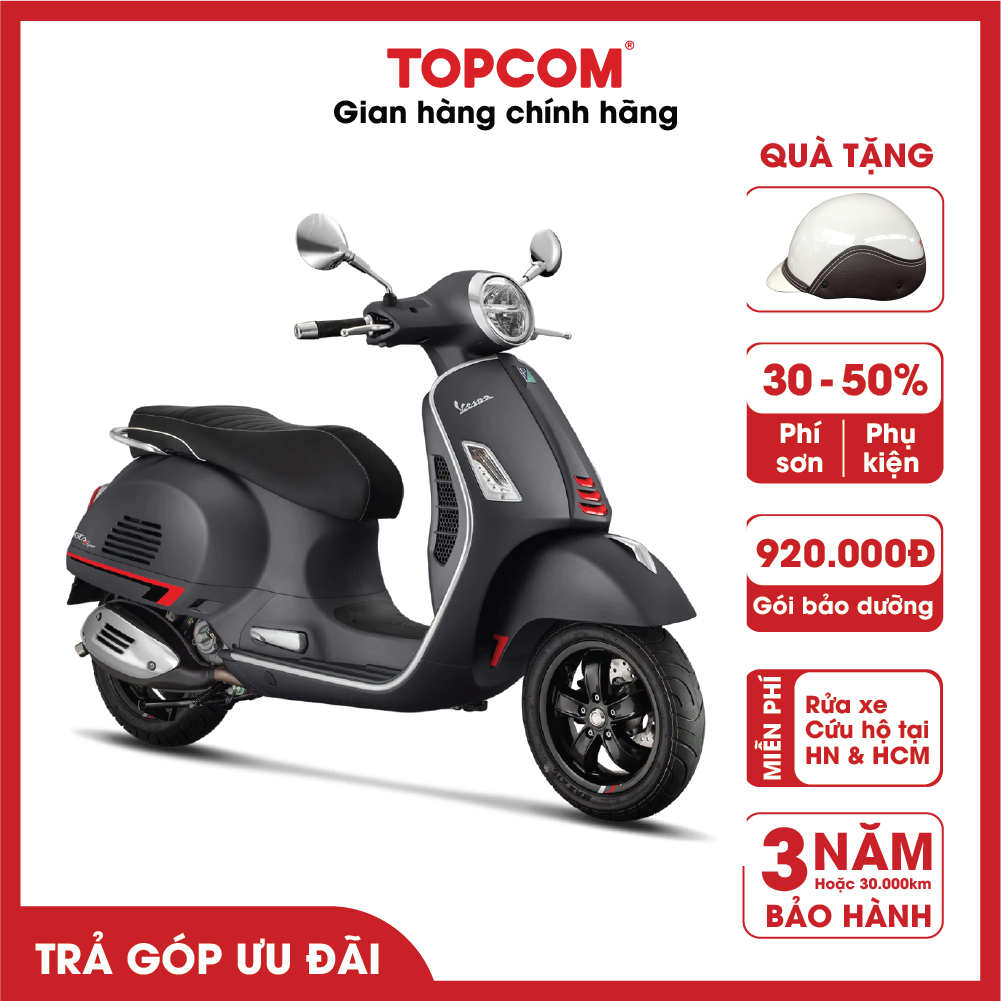 [Chỉ giao HCM &amp; HN] Xe Vespa GTS Super Sport 300