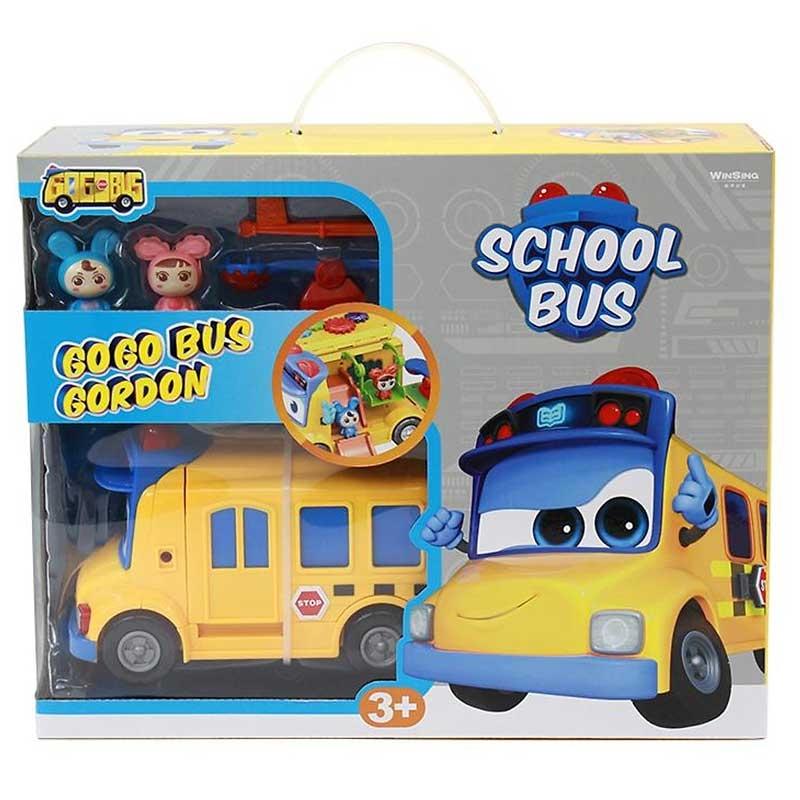 Bộ Playset Xe Buýt Đến Trường GoGoBus YS3023A - GoGo Bus Gordon