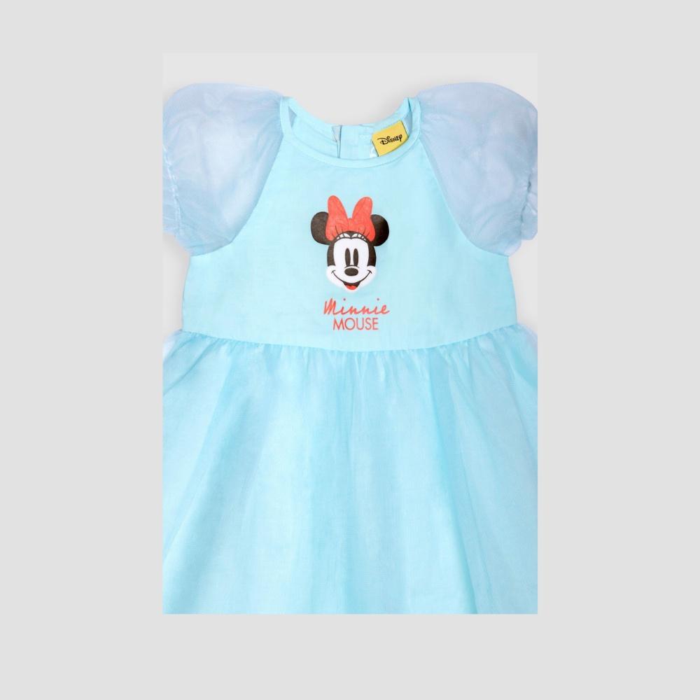 Váy  minnie  ngắn tay bé gái Rabity họa tiết mickey  đáng yêu 5566