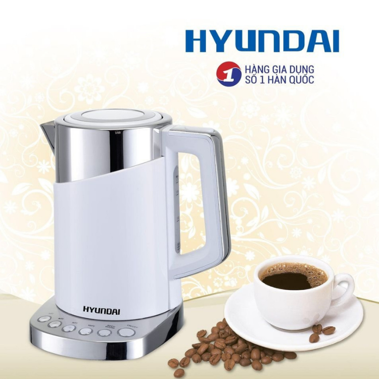 Bình Đun Nước Siêu Tốc Hyundai HDE 5000W (1.7 lít) - Hàng chính hãng