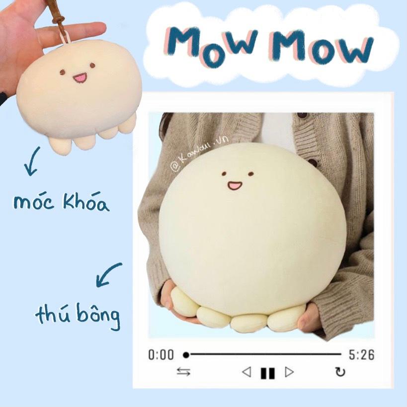 Thú nhồi bông MOW MOW mập trắng trẻo Hàn Quốc