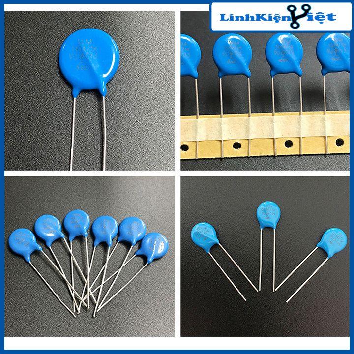 Tụ chống sét, tụ nổ, Varistor, điện trở bảo vệ quá áp 14D471K - 47V/ 14D470K/ 20D471K/ 20D680K