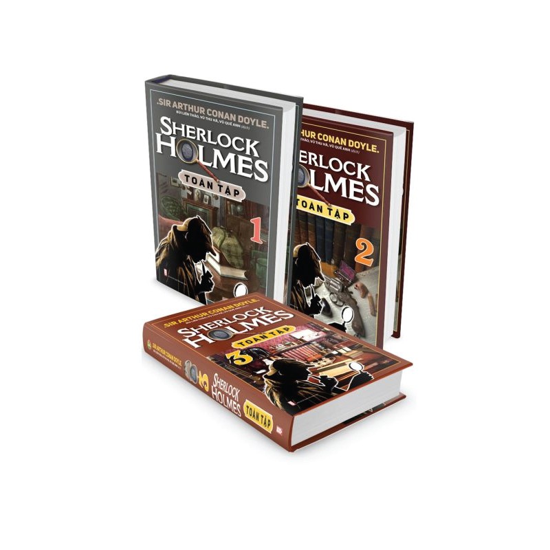 Sách - Sherlock Holmes Trọn Bộ 3 Tập Mới Nhất