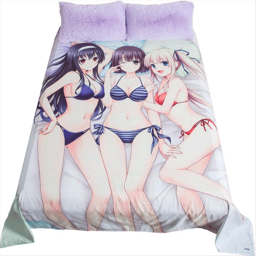 Anime Nhật Bản Gợi Cảm Manga Làm Đẹp Giường Tấm Phẳng Chăn Ga Gối Coverlet Cosplay Takuo Bé Trai Quà Tặng