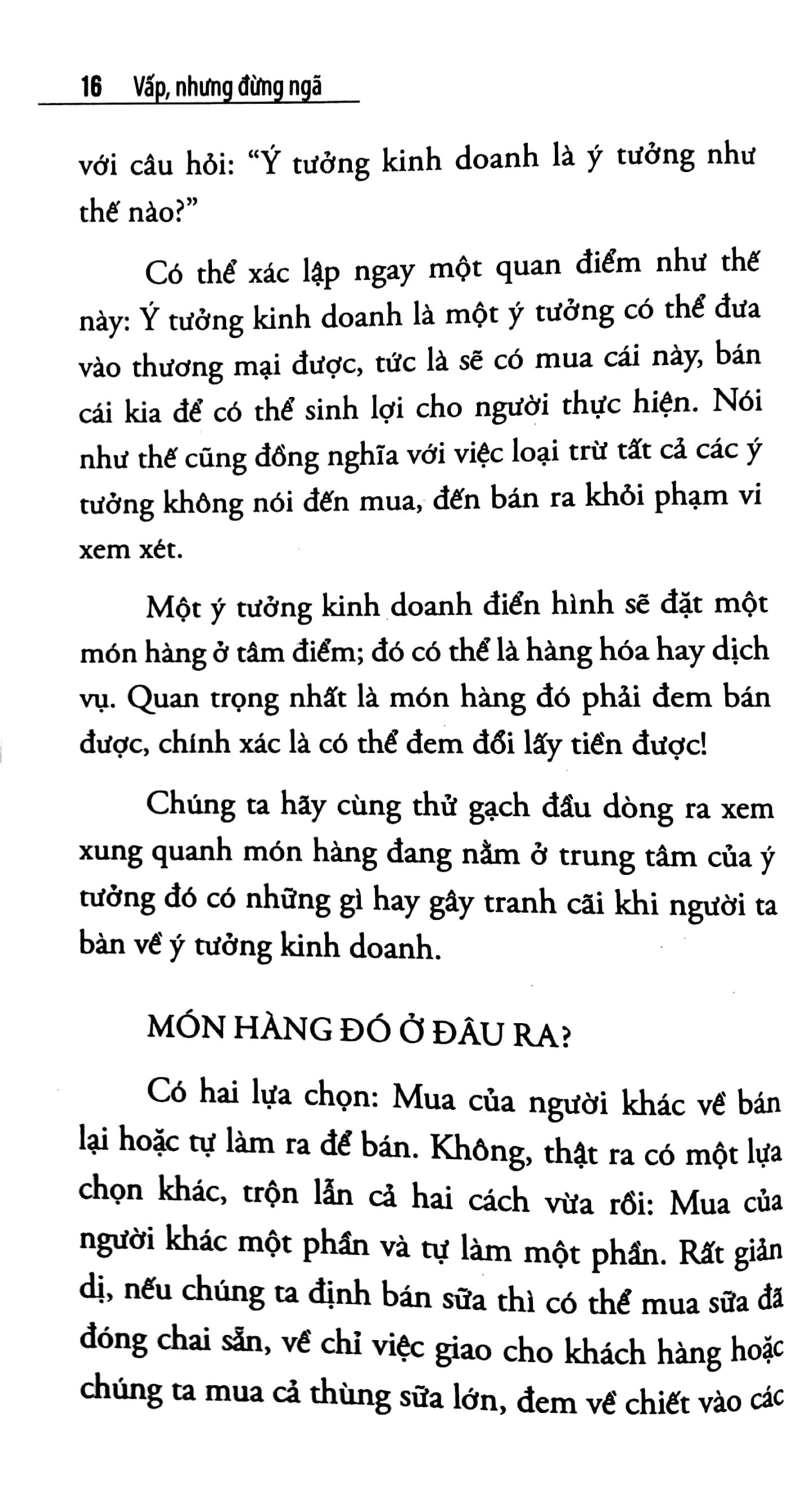 Vấp, Nhưng Đừng Ngã