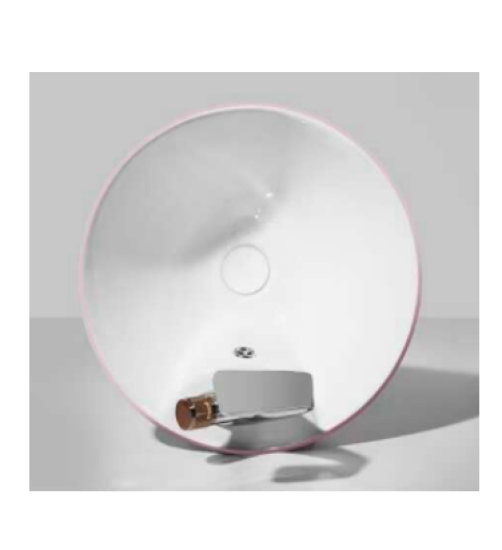 CHẬU LAVABO TRỤ TRÒN LIỀN KHỐI GROVES GRL NTT01