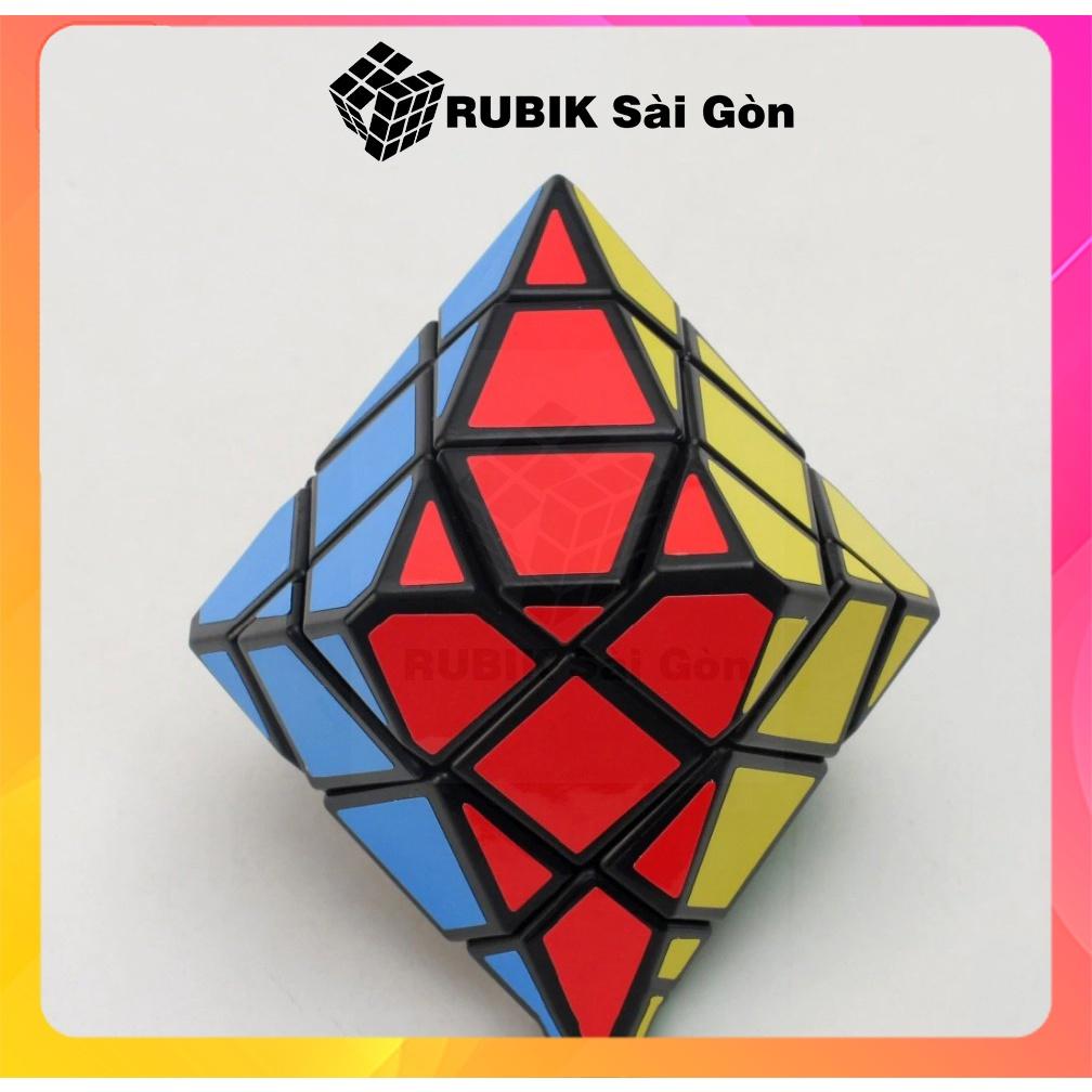 Rubik Dipyramid Biến Thể DianSheng 6 Corner Hexagonal, Rubic Pha Lê 12 Mặt Siêu Xịn, Đẹp, Lạ Mắt, Độ Khó Cao