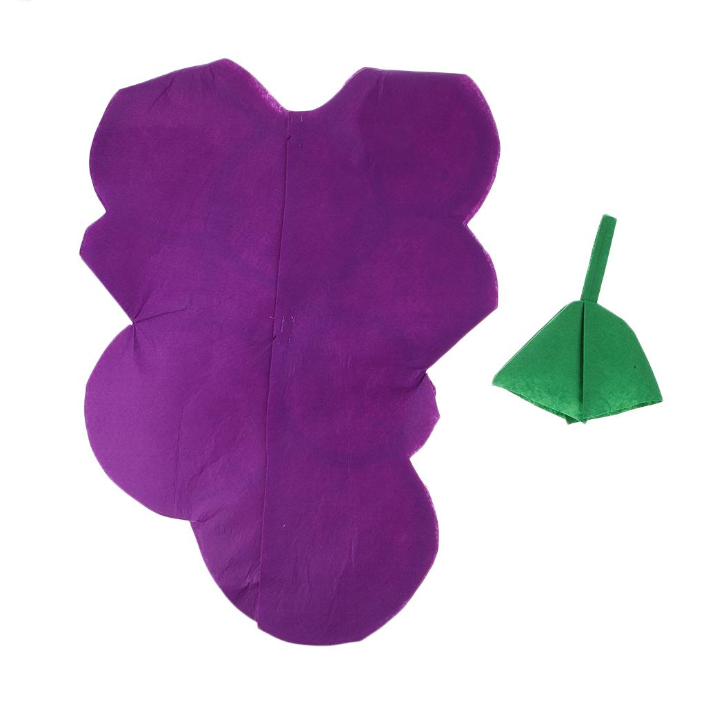2x Orange Costume Grape Fruit Non-Woven Fabric Kids One Piece Ornament Beach Lightweight Glasses Costume Game Party