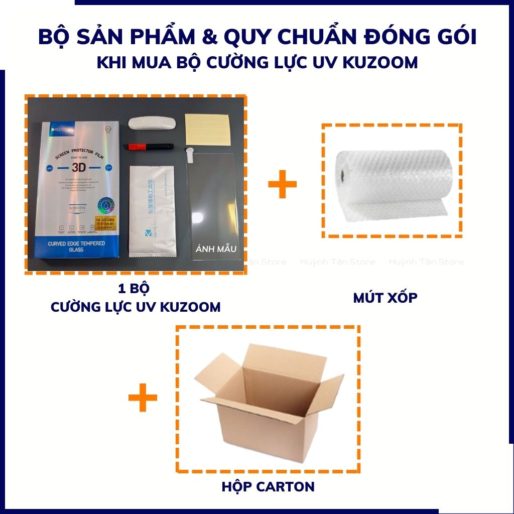 Cường lực p60 pro UV trong suốt keo lỏng kuzoom chống va đập vân tay nhạy phụ kiện điện thoại huỳnh tân store