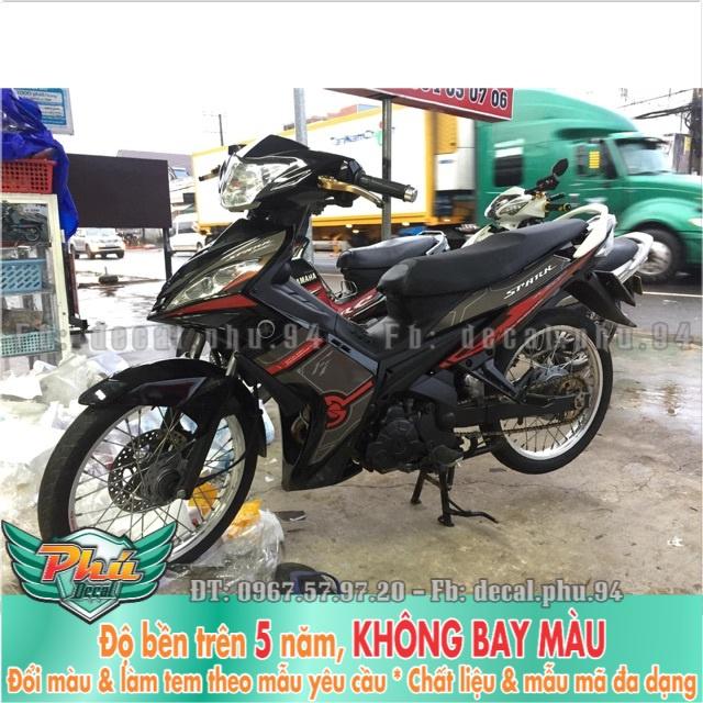 Tem rời Exciter 2010 đỏ đen