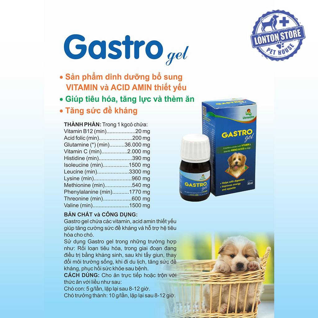 Gastro Gel - Gel Thức Ăn Dinh Dưỡng Cho Chó, Mèo; 30ml