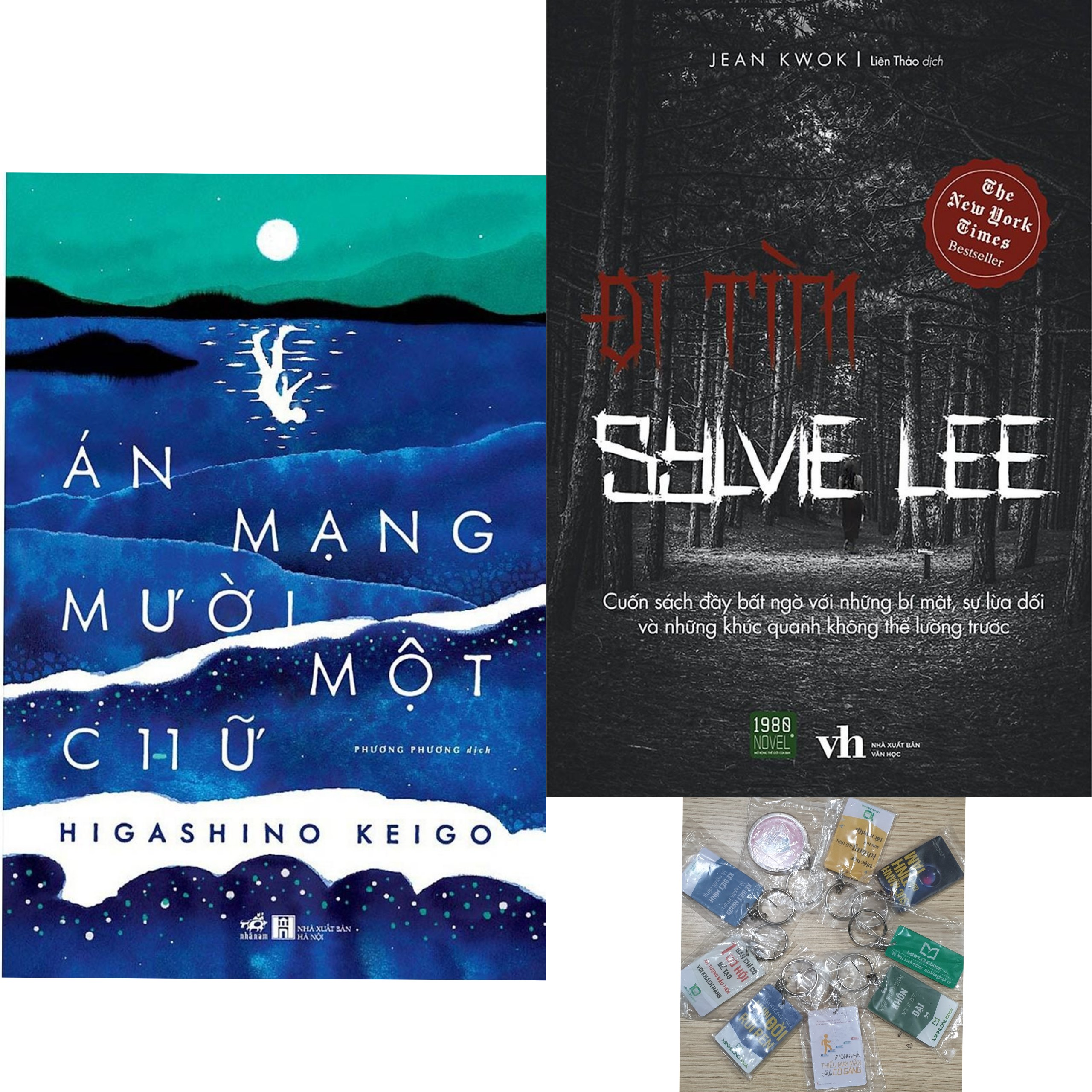 Combo Trinh Thám Hấp Dẫn :  Đi Tìm Sylvie Lee (2020 )+ Án Mạng Mười Một Chữ ( Higashino Keigo) / BooksetMK (Bộ Những Truyện Trinh Thám Mới Phát Hành )