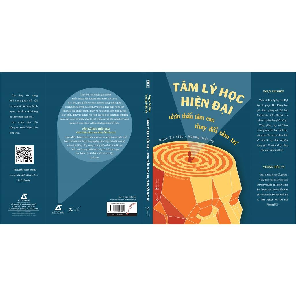 Sách - Tâm Lý Học Hiện Đại Nhìn Thấu Tâm Can Thay Đổi Tâm Trí  - AZbook