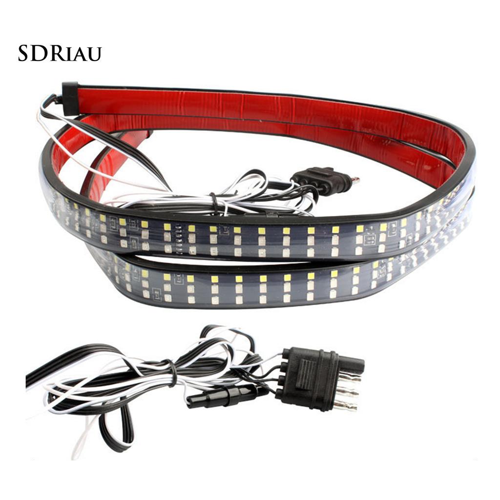 TRI Đèn Phanh Ba Hàng Xqcdx 12v Dc 48 Inches 120cm Cho Xe Hơi
