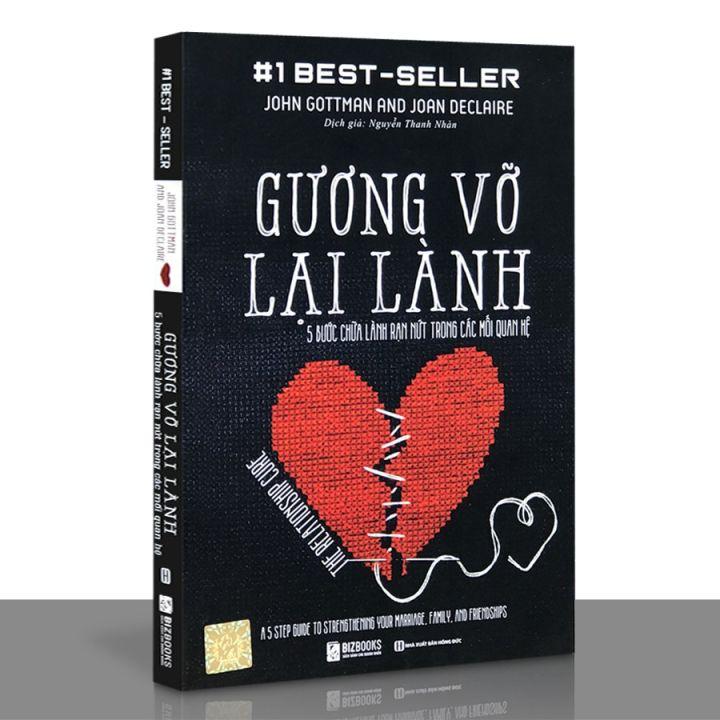 Sách - Gương Vỡ Lại Lành - 5 Bước Chữa Lành Rạn Nứt Trong Các Mối Quan Hệ - 1 BestSeller