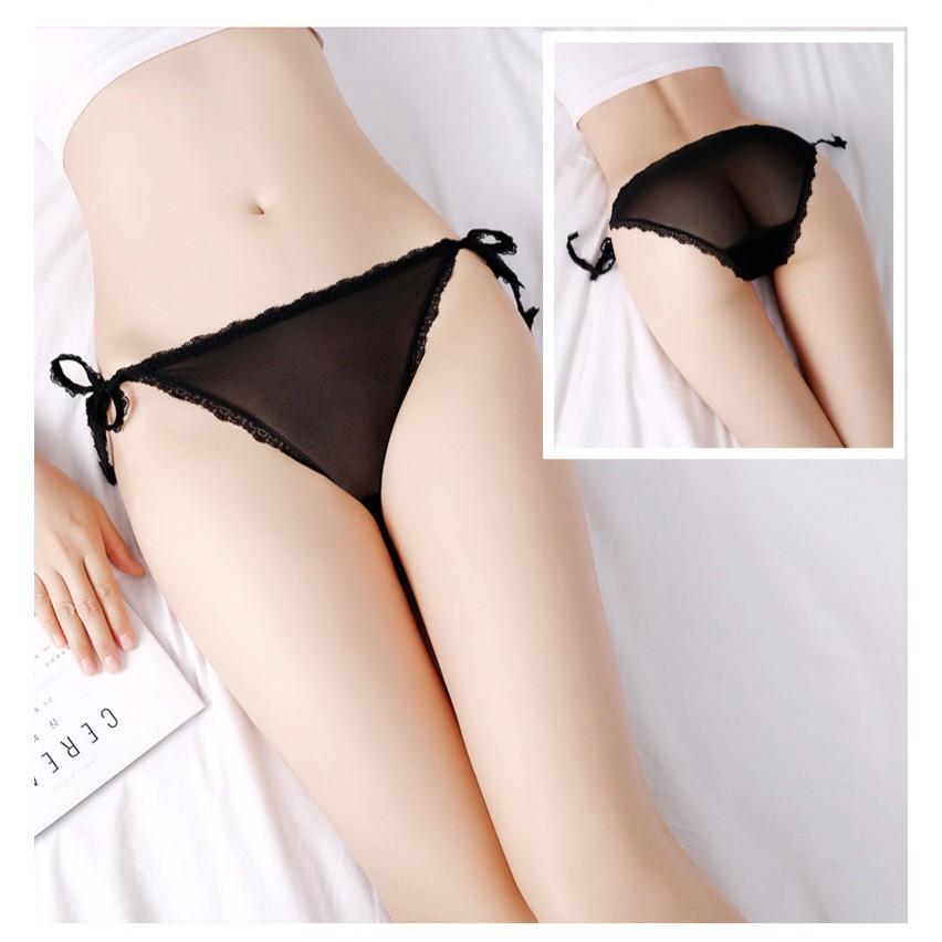 Quần lót nữ 50K Quần lót dây cột Ren Lưới siêu sexy Q17