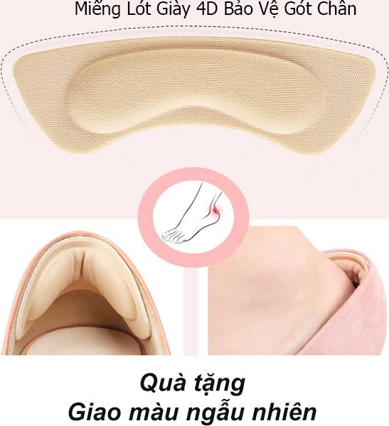 Giày cao gót nữ đế vuông 7 phân mũi nhọn da lộn bít gót basic thời trang công sở TẶNG 1 cặp lót gót giày khử mùi êm chân