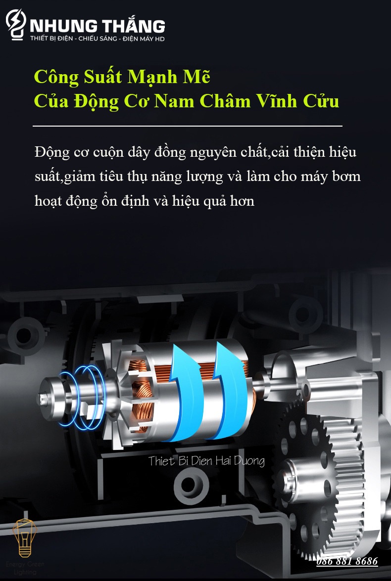 Bơm Lốp Ôtô,Xe Hơi Điện Tử Đa Năng ST-217C - Chế Độ Tự Ngắt - Tích Hợp Đèn Led - Pin Sạc Tích Điện - Có Video