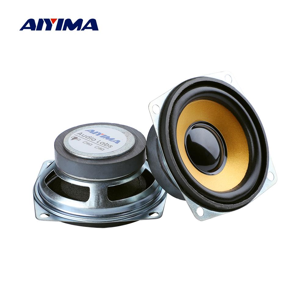 AIYIMA Audio 2.5 Inch Loa Toàn Dải Đa Phương Tiện Loa Bluetooth 4 Ohm 5W Âm Thanh Loa Âm Nhạc Hifi Rạp Hát Tại Nhà 2 Chiếc Loa Trầm Kích Thước/Kích Thước Toàn Dải: 2.5"