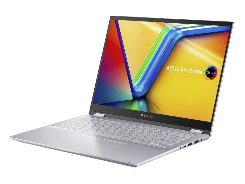 Laptop Asus Vivobook S Flip TN3402YA-LZ192W (AMD Ryzen R5-7530U | 16GB | 512GB | AMD Radeon | 14 inch WUXGA | Cảm ứng | Win 11 | Bạc) - Hàng Chính Hãng - Bảo Hành 24 Tháng