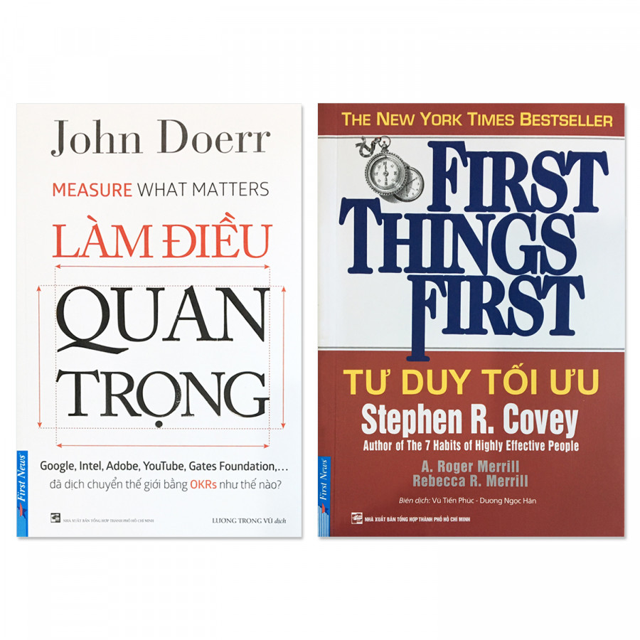 Combo: Tư duy tối ưu + Làm điều quan trọng