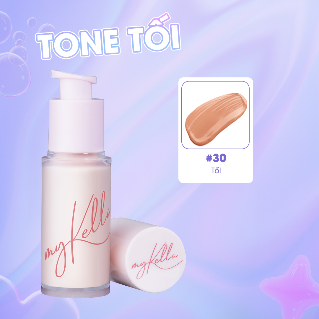 Kem Lười - Kem Dưỡng Trang Điểm myKella Nâng Tone Da, Che Phủ Hoàn Hảo, Dưỡng Da Bóng Khỏe &amp; Phù Hợp Với Mọi Loại Da - Glass Skin Tinted Moisturiser 30ml