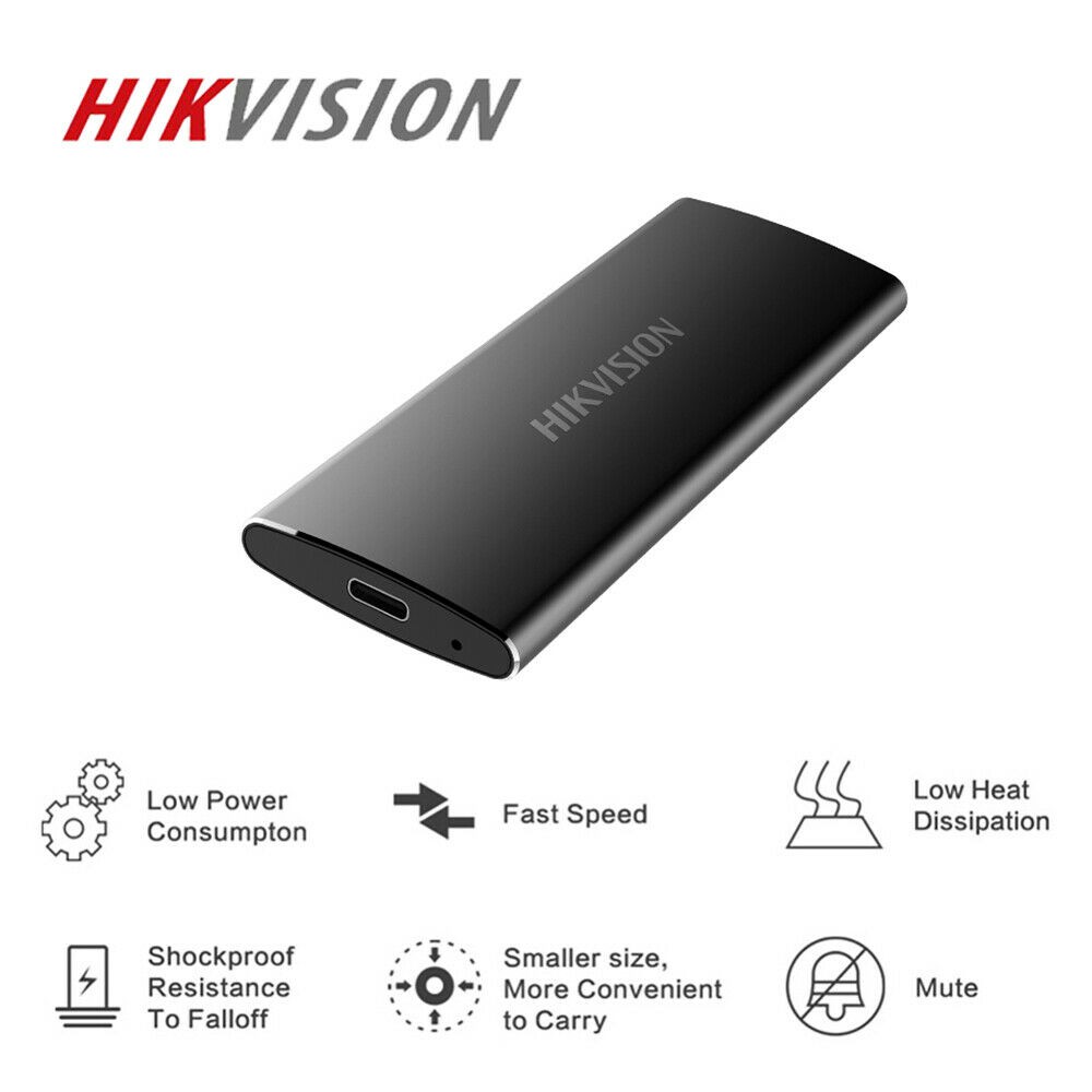 Ổ cứng di động SSD Hikvision Portable T200N - Hàng Chính Hãng