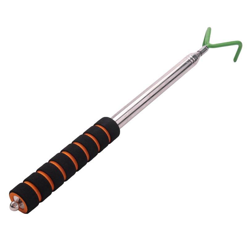Đĩa Golf Retriever Kính thiên văn Đĩa Golf Grabber Đĩa thép không gỉ bền Thiết bị lấy đĩa chơi gôn Màu sắc: xanh lá cây