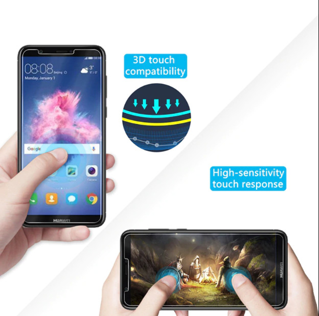 Tấm dán kính cường lực độ cứng 9H dành cho Huawei Y7 Prime 2018 - KLC01