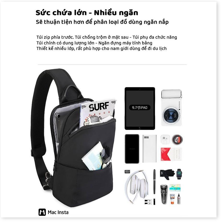 Túi đeo chéo NAM Mark Ryden MINI NEW CITY Black Gia Dụng SG