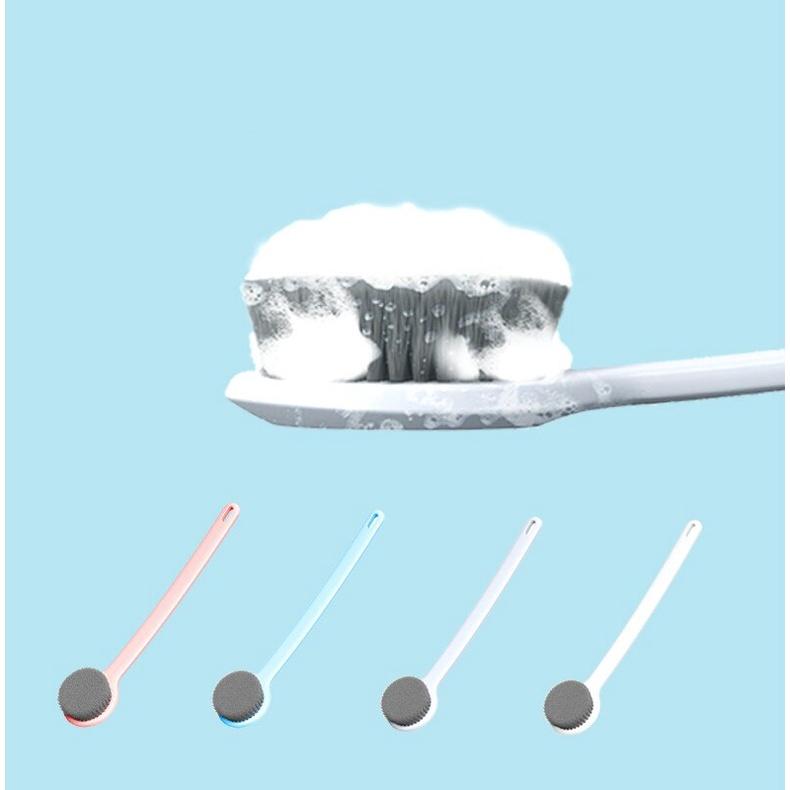 Long-handled Scrubbing Artifact Bath Brush Soft Hair Massage Exfoliation Back Rubbing Bath Brush Lazy Massage Bath Brush