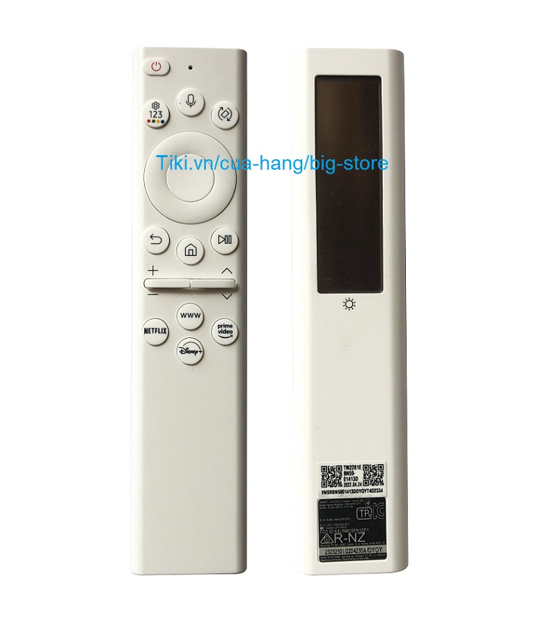 Remote TV Dành Cho SAMSUNG Nhận Giọng Nói Điều Khiển Tivi QLED 8K 4K Dùng Năng Lượng Mặt Trời BN59-01413D