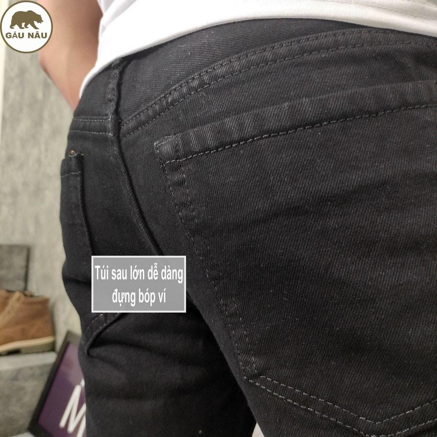 Quần short jean nam GN169 màu chuẩn đẹp Gấu Nâu
