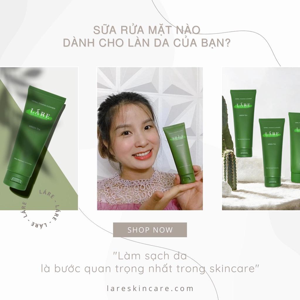 SỮA RỬA MẶT HERBAL FOAMING CLEANSER LÁRE THANH DƯỢC
