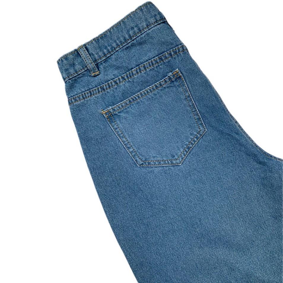 Quần Bò 7 Tấc / Quần Jeans Ngố BigSize Siêu To QJ001