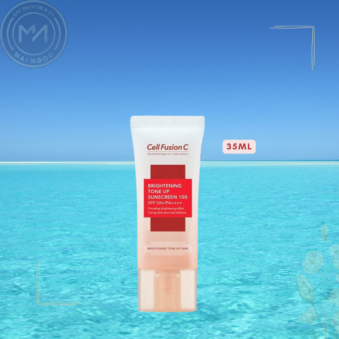 Kem Chống Nắng Dưỡng Trắng Nâng Tone Da Cell Fusion C Brightening Tone Up Sunscreen 100 SPF50+/PA