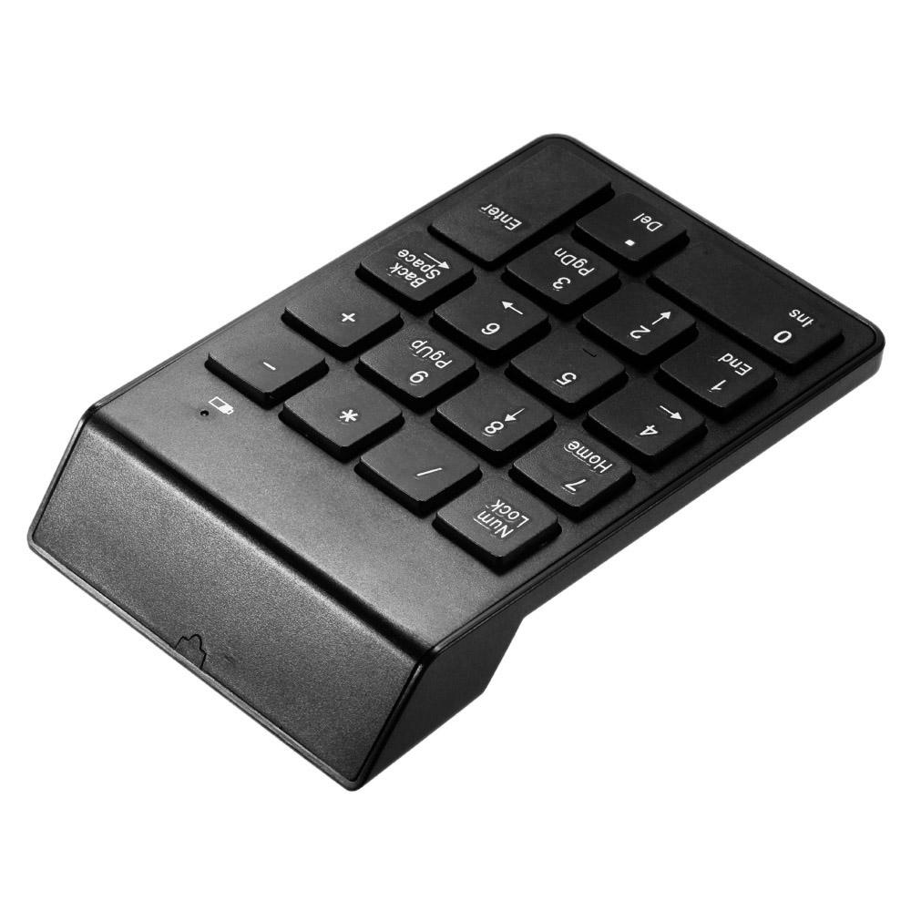 Bàn phím số 2.4G USB 18 Phím Mini không dây Thay thế cho máy tính xách tay iMac / MacBook / MacBook Air / Pro