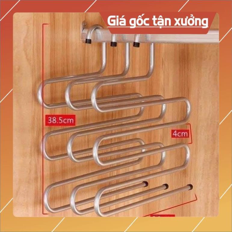 Móc quần áo 5 tầng thông minh loại 1 INOX