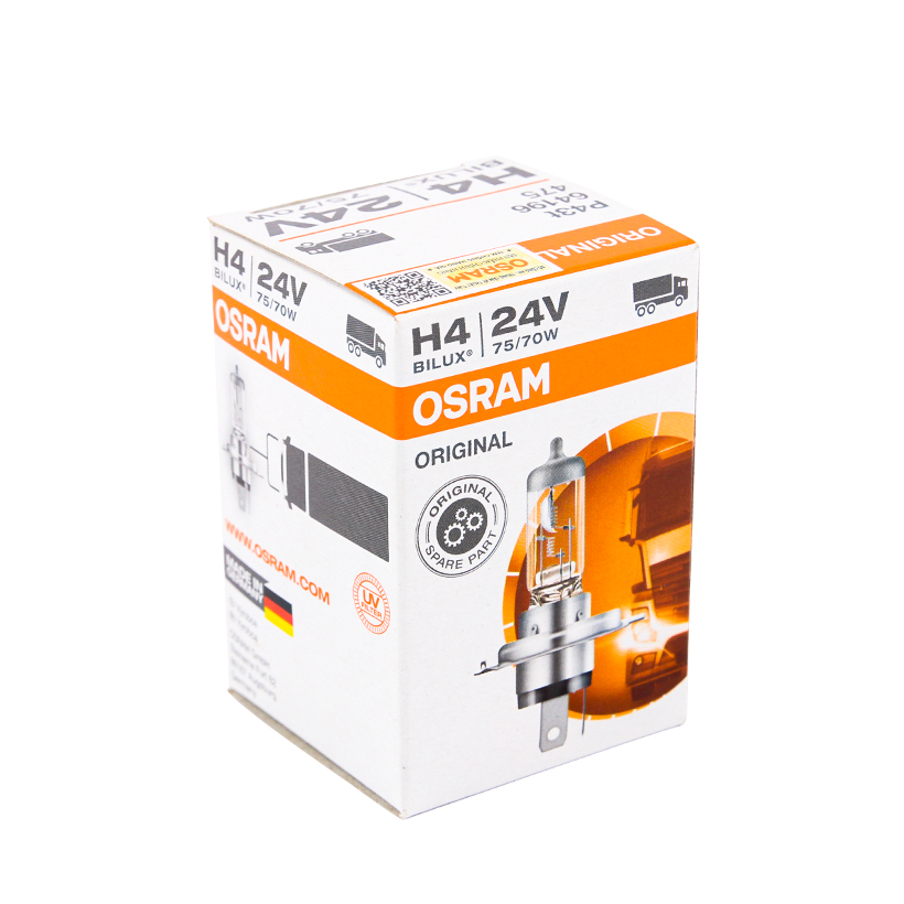 Bóng Đèn Halogen OSRAM Original H4 24V 75/70W