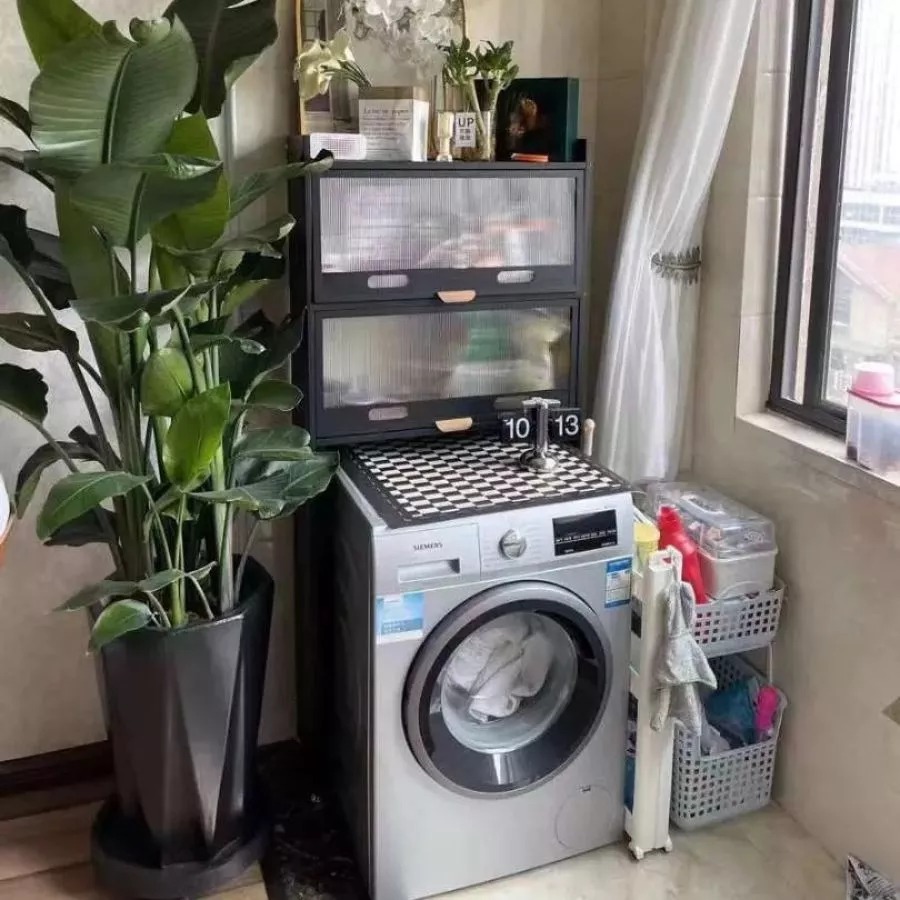 Giá Kệ Để Máy Giặt Thông Minh Tủ Để Đồ Đa Năng Tiết Kiệm Không Gian Bảo Hành 24 Tháng