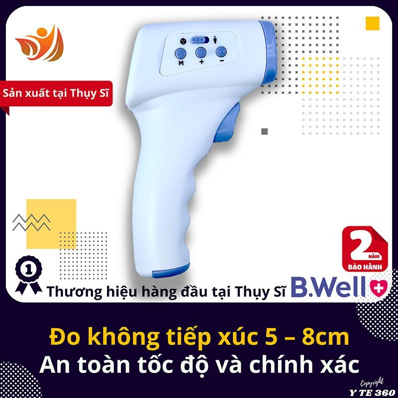 Nhiệt kế Điện Tử Hồng Ngoại Đo Trán B Well WF 4000 | Sản Xuất Tại Thụy Sĩ