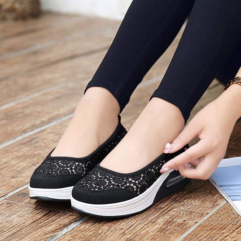 Giày Thể Thao Nữ Đế Dày Thời Trang Hàn