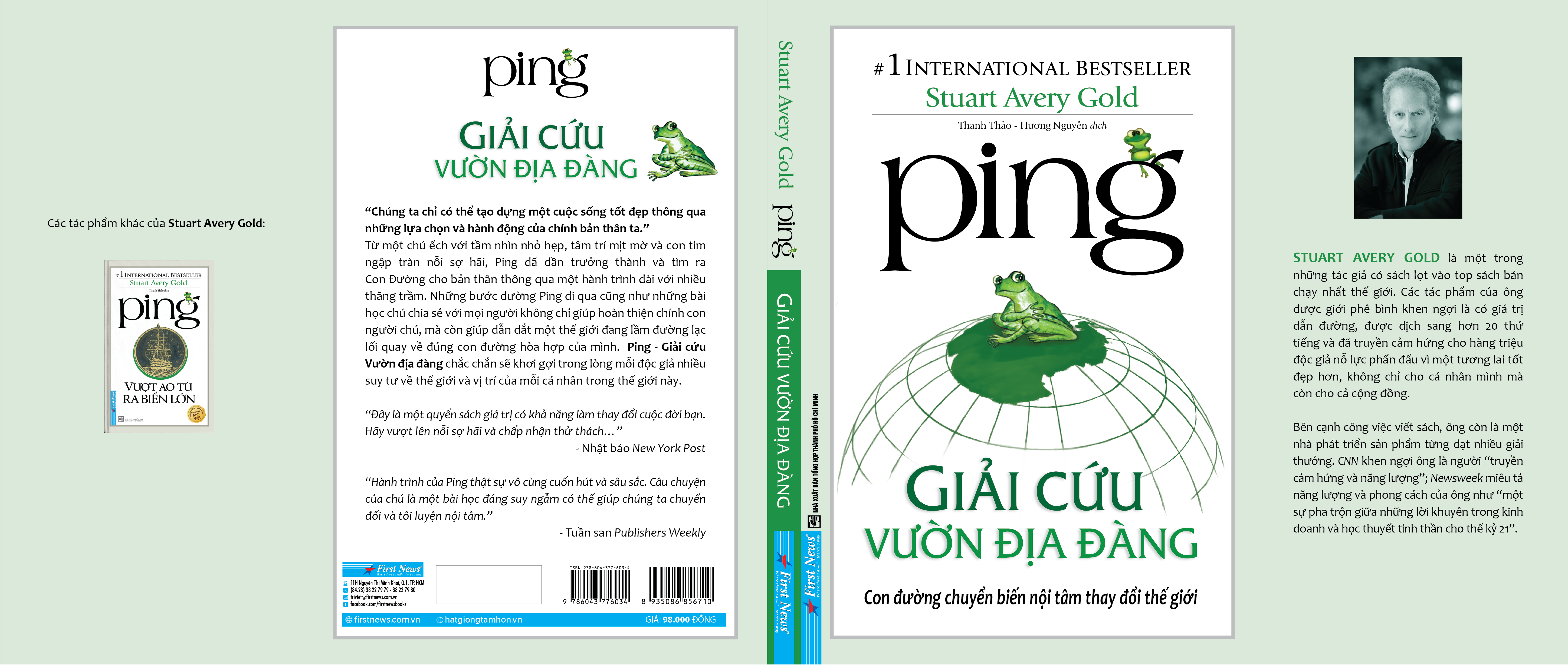 Sách Ping - Giải Cứu Vườn Địa Đàng - First News