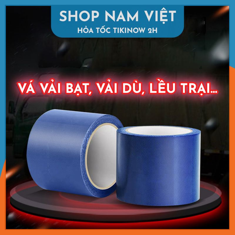Băng Keo Vá Lều Trại, Vải Dù, Vải Bạt, Chống Nước và Chống Rách
